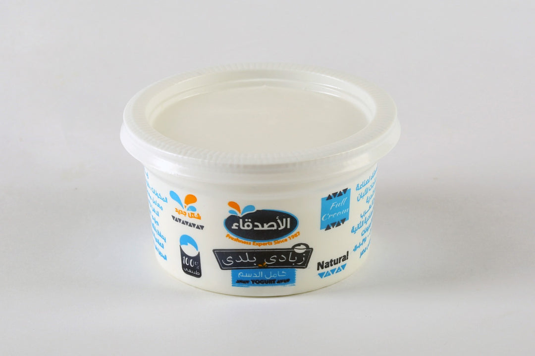 لبن بلدي (كريمة على الوجه) ل
