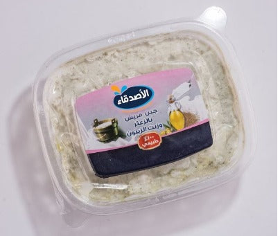 جبنة قريش بالزعتر 250 جرام