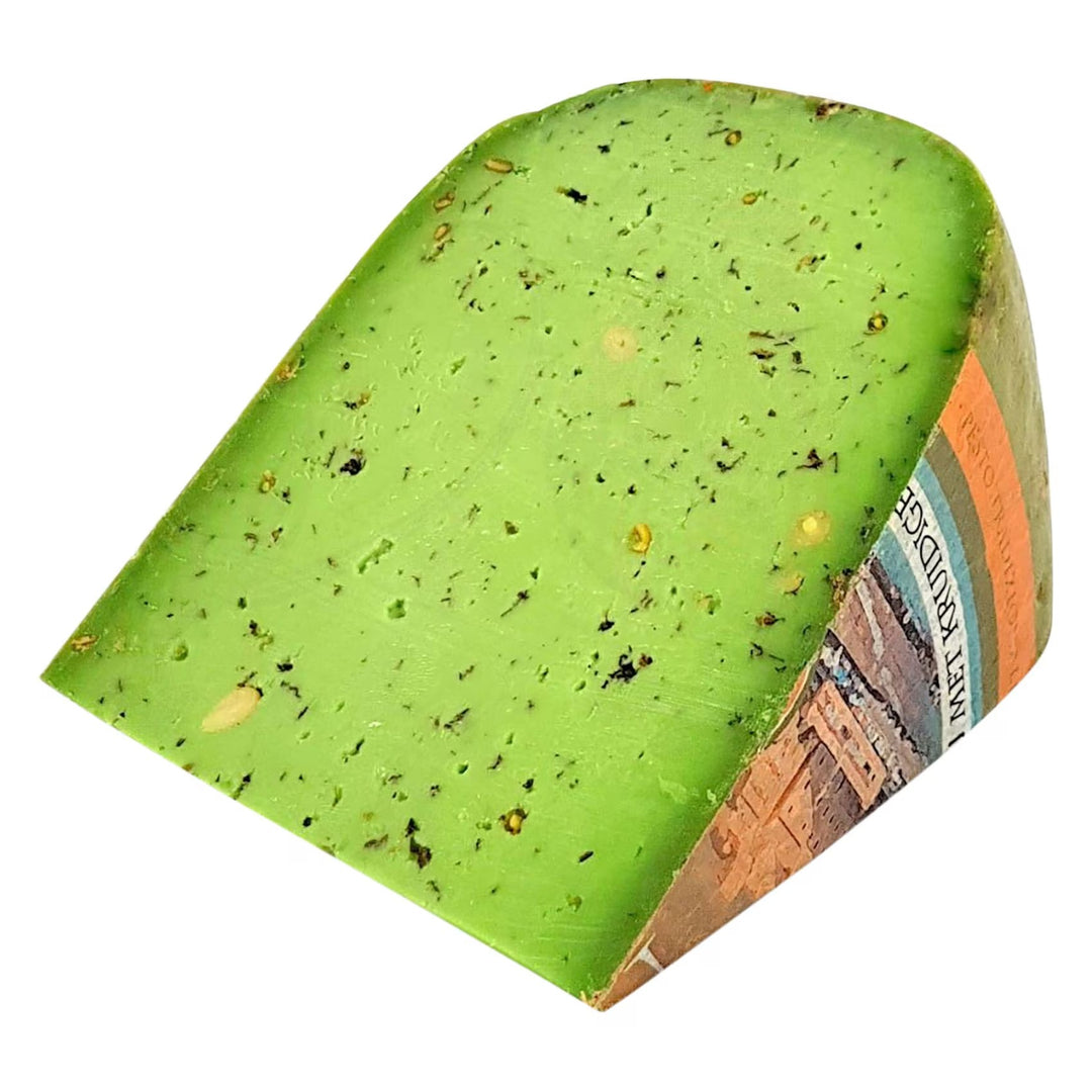 Green Pesto Gouda Cheese 125 Gm